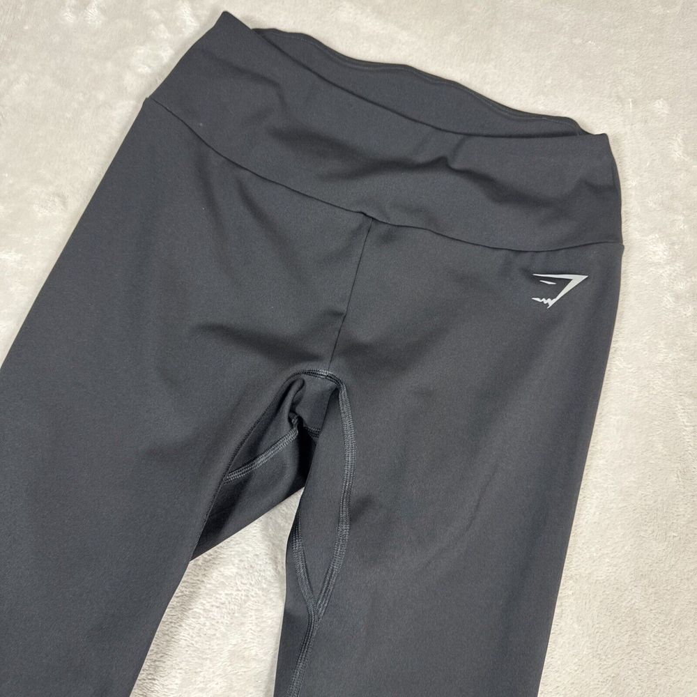 Gymshark Leggings Womens Small Black Pants Stretch Active‎ Yoga Gym